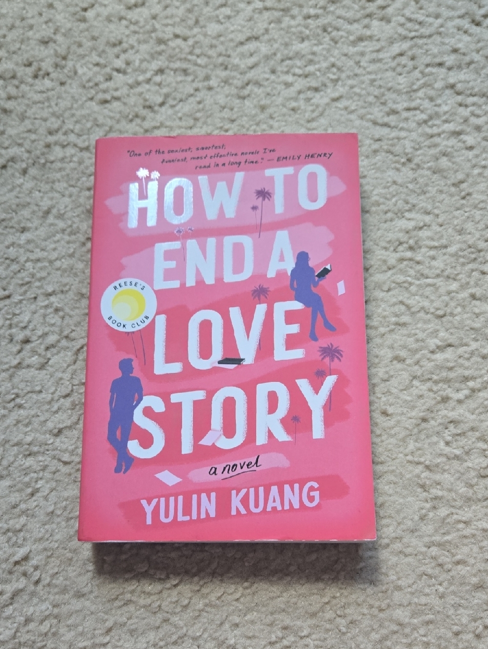 How to End a Love Story by Yulin Kuang - Pink Paperback